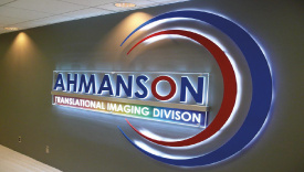 Etched Glass Sign